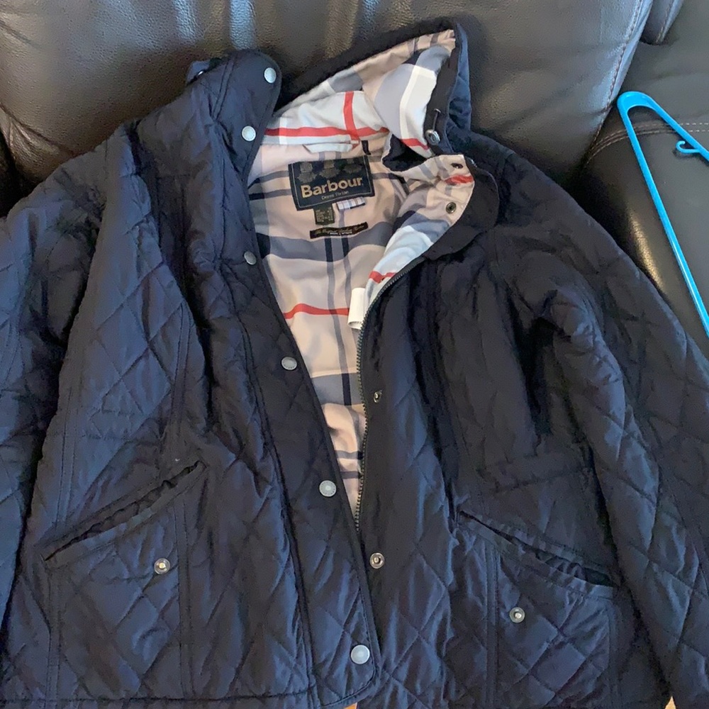Barbour fall short jacket with hood